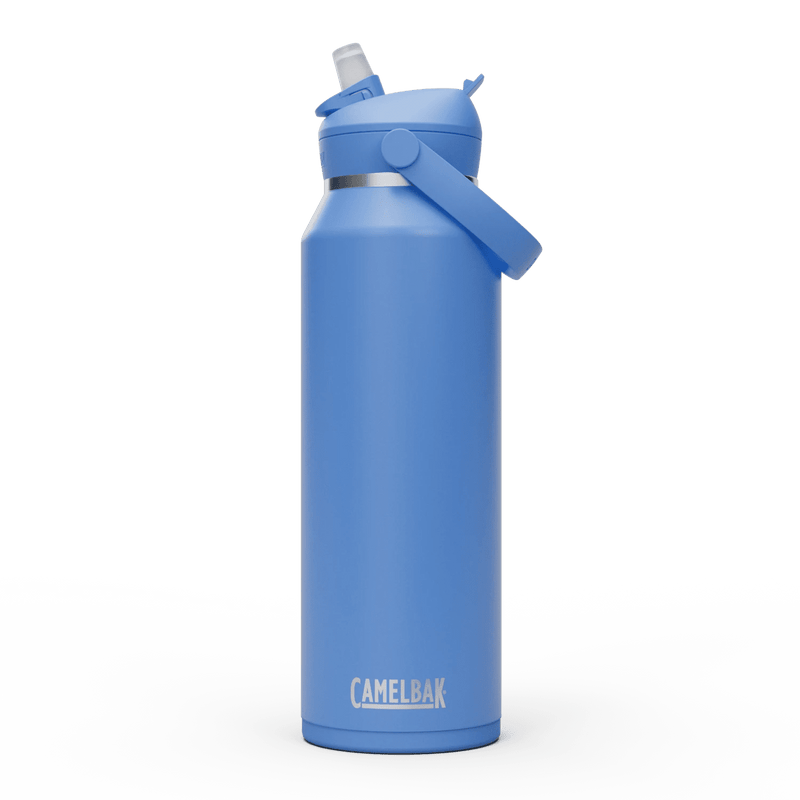 Camelbak Thrive Flip Straw 600ml Bottle, Insulated Stainless Steel - Sky Blue - Thermos Bottle - Medium Drink Bottle