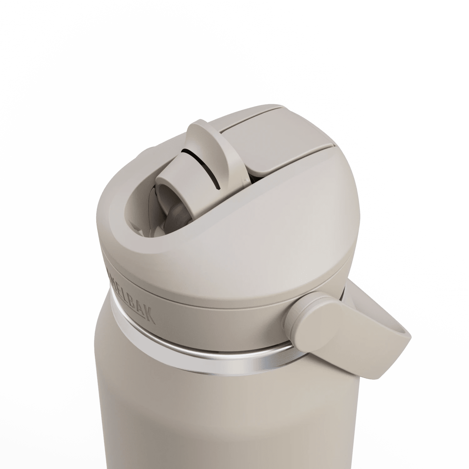 Shop Camelbak Thrive Flip Straw 750ml Bottle, Insulated Stainless Steel - Stone NZ | Premium Thermos Bottle for School Kids