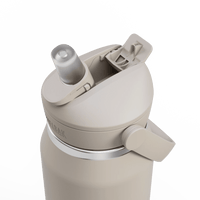 Shop Camelbak Thrive Flip Straw 750ml Bottle, Insulated Stainless Steel - Stone NZ | Premium Thermos Bottle for School Kids