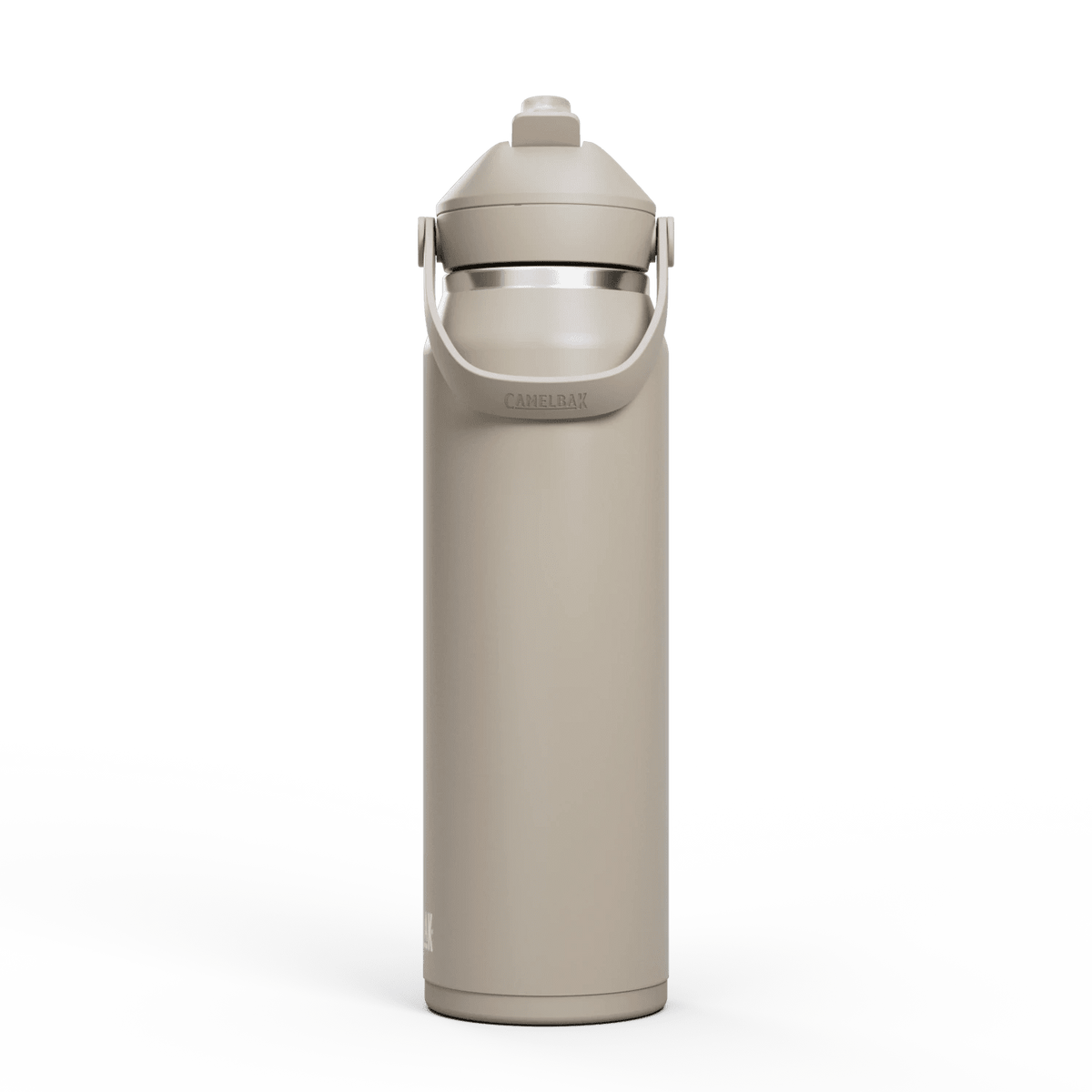 Camelbak Thrive Flip Straw 750ml Bottle, Insulated Stainless Steel - Stone - Thermos Bottle - Large Drink Bottle
