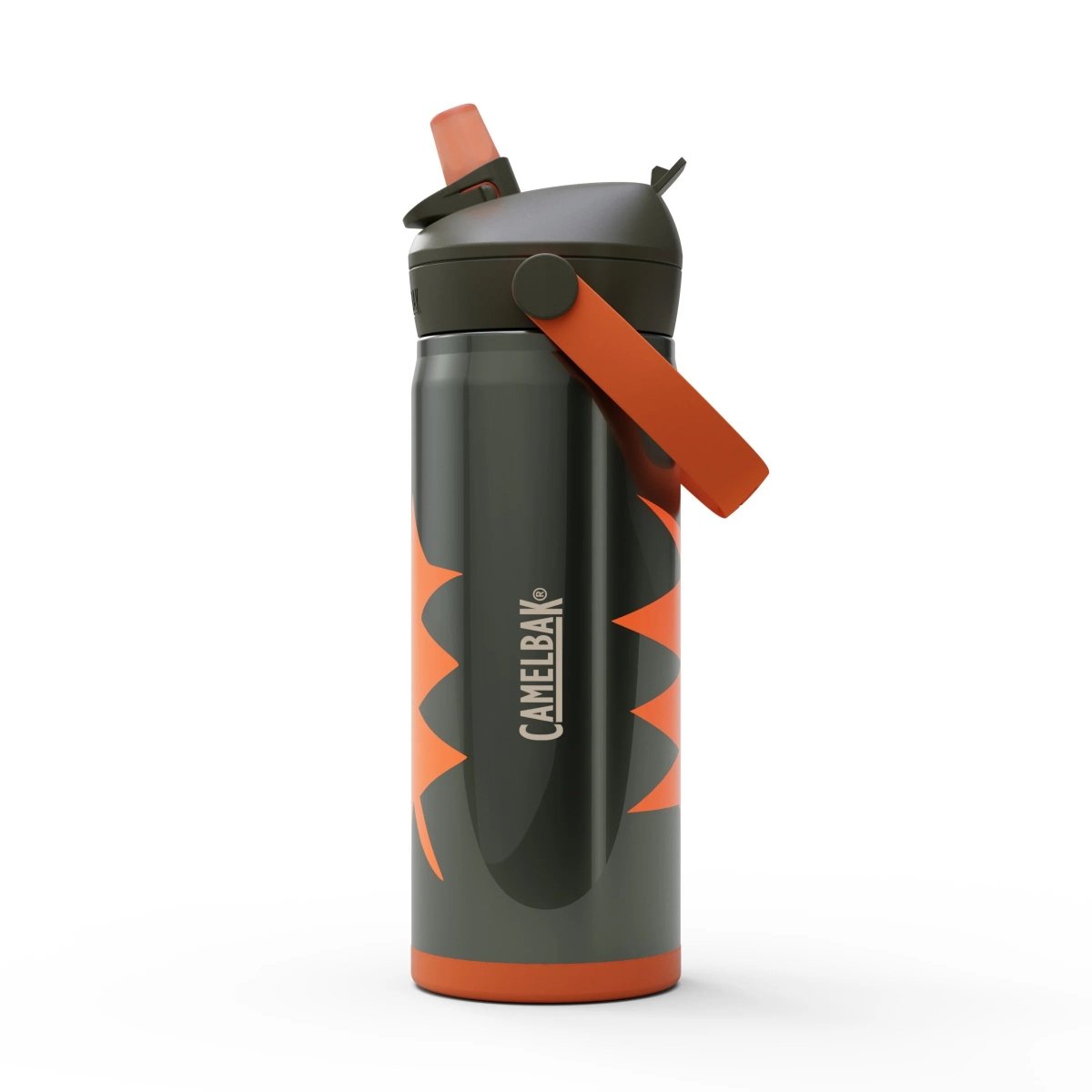 CamelBak Thrive Flip Straw Kids 500mL Bottle - Freeform Desert Moss – Water Bottle NZ | Hyphen Kids