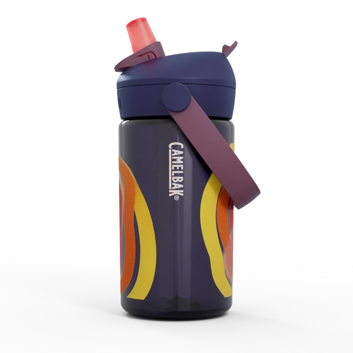Shop CamelBak Thrive Kids Flip Straw Water Bottle 400ml - Cyclone NZ | Premium Water Bottle for School Kids