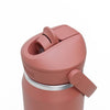 Camelbak Thrive Flip Straw 750ml Bottle, Insulated Stainless Steel - Sierra Red - Thermos Bottle - Insulated Drink Bottles
