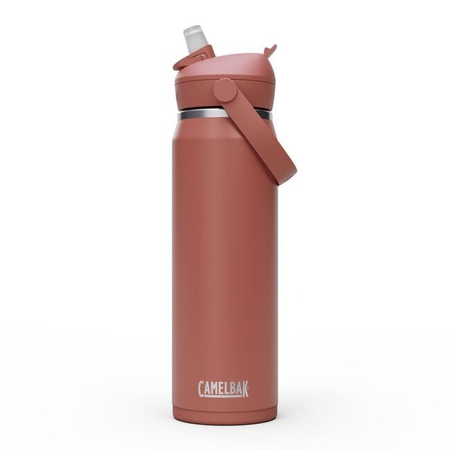 Camelbak Thrive Flip Straw 750ml Bottle, Insulated Stainless Steel - Sierra Red - HYPHEN KIDS
