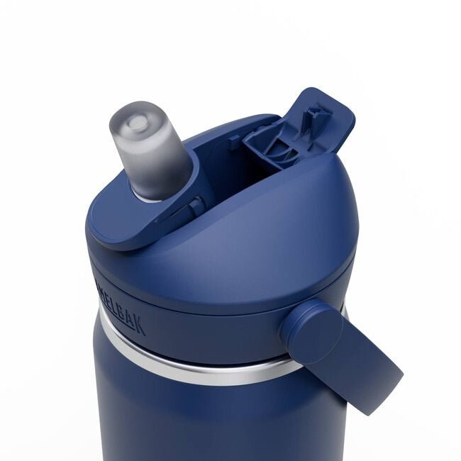 Camelbak Thrive Flip Straw 600ml Bottle, Insulated Stainless Steel - Navy - HYPHEN KIDS