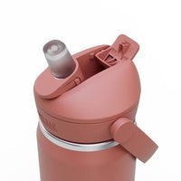 Camelbak Thrive Flip Straw 600ml Bottle, Insulated Stainless Steel - Sierra Red - Thermos Bottle - Insulated Drink Bottles