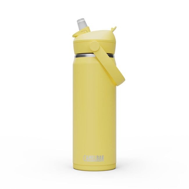 Camelbak Thrive Flip Straw 600ml Bottle, Insulated Stainless Steel - Yellow Bloom - HYPHEN KIDS