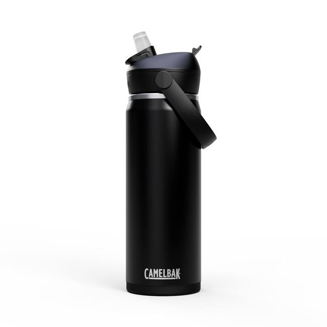 Camelbak Thrive Flip Straw 600ml Bottle, Insulated Stainless Steel - Black - HYPHEN KIDS