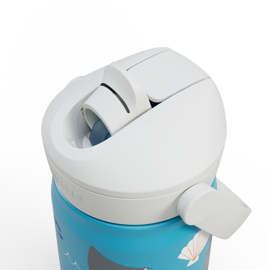 Camelbak Thrive Flip Straw Kids Insulated Stainless Steel - Ocean Life - Thermos Bottle - Insulated Drink Bottles