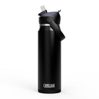 Camelbak Thrive Flip Straw 750ml Bottle, Insulated Stainless Steel - Black - Thermos Bottle - Insulated Drink Bottles