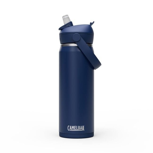 Camelbak Thrive Flip Straw 600ml Bottle, Insulated Stainless Steel - Navy - HYPHEN KIDS