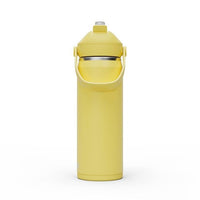 Camelbak Thrive Flip Straw 600ml Bottle, Insulated Stainless Steel - Yellow Bloom - Thermos Bottle - Insulated Drink Bottles