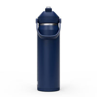 Camelbak Thrive Flip Straw 750ml Bottle, Insulated Stainless Steel - Navy - Thermos Bottle - Insulated Drink Bottles