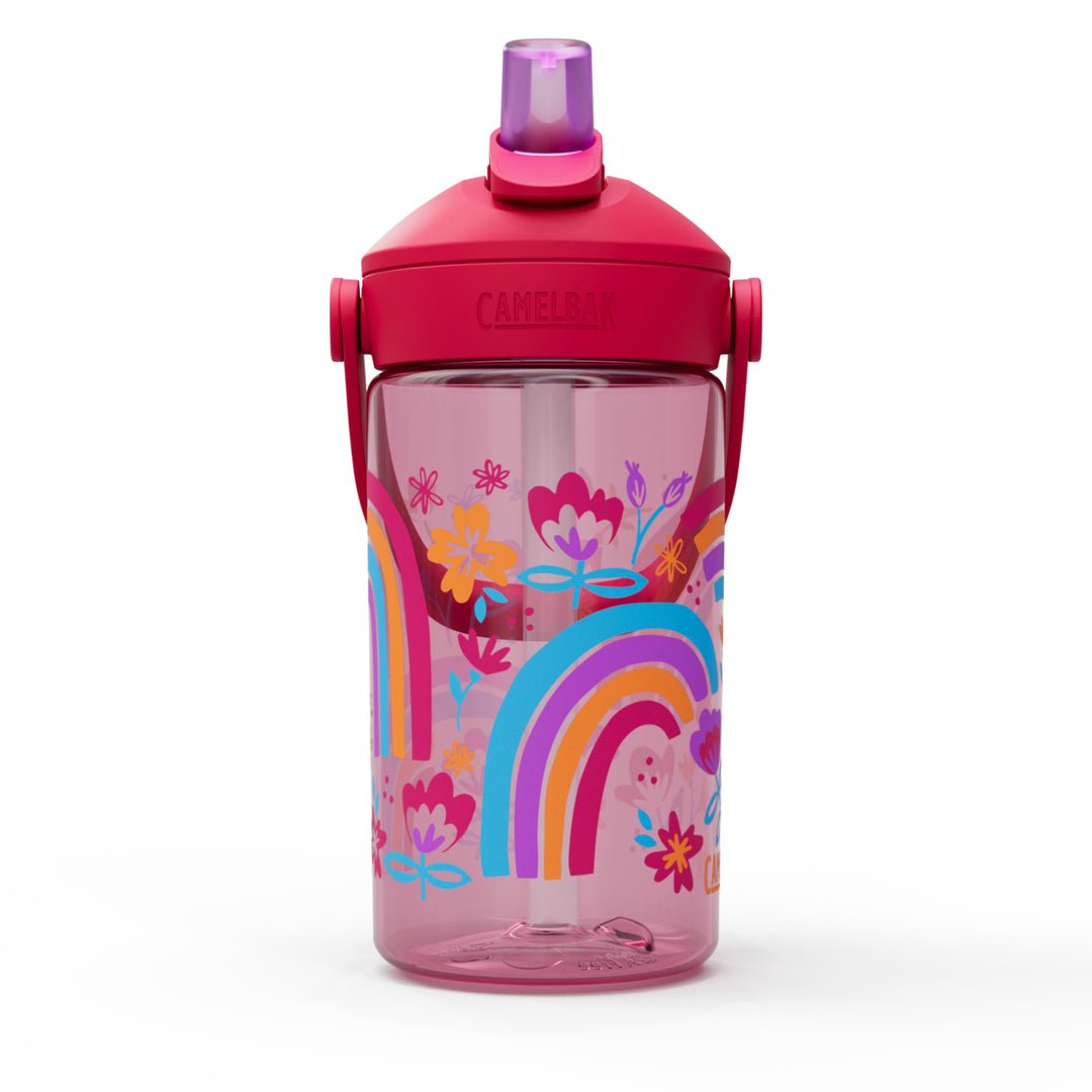 Camelbak Thrive Flip Straw Kids 400ml Water Bottle - Rainbow Floral - Water Bottle - sale