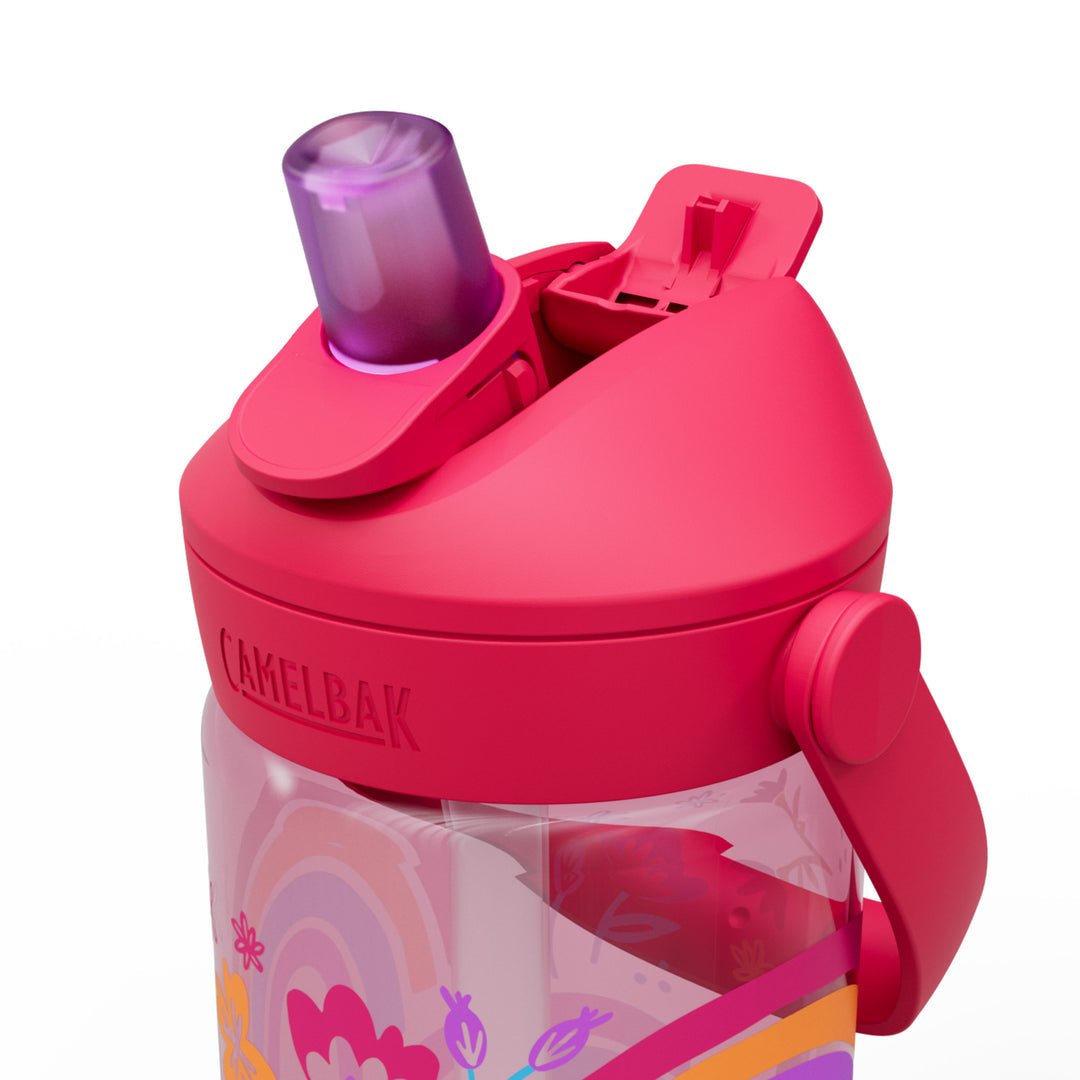 Camelbak Thrive Flip Straw Kids 400ml Water Bottle - Rainbow Floral - Water Bottle - sale