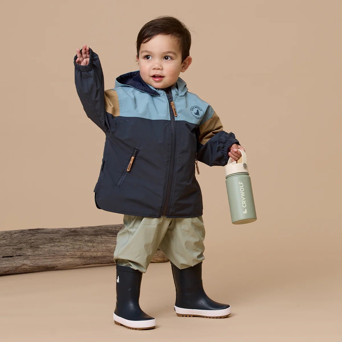 Crywolf Drink Bottle Sage - Thermos Bottle - Medium Drink Bottle