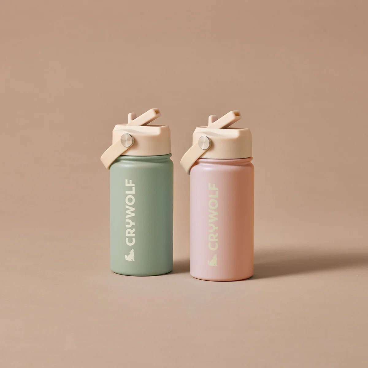 Crywolf Drink Bottle Sage - Thermos Bottle - Medium Drink Bottle