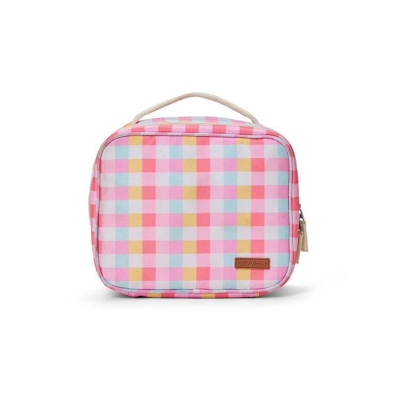Crywolf Everyday Lunch Bag - Pop Gingham – Lunch Bag NZ | Hyphen Kids