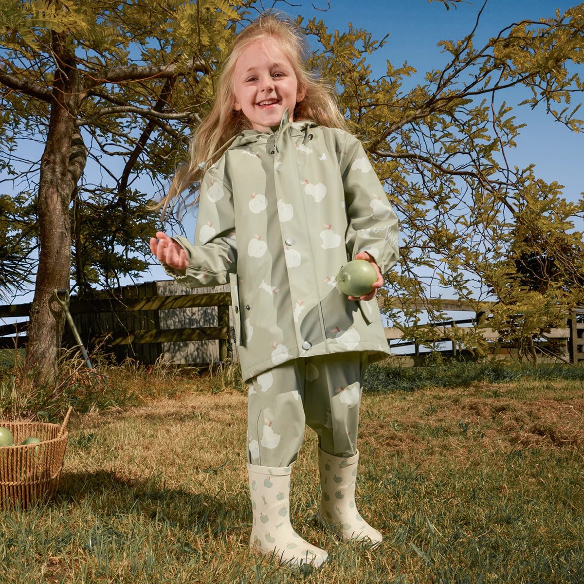 Crywolf Explorer Jacket Apple Grove Rain Jacket for kids
