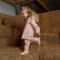 Crywolf Explorer Jacket Blush Ponies Rain Jacket for kids