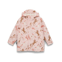 Crywolf Explorer Jacket Blush Ponies Rain Jacket for kids