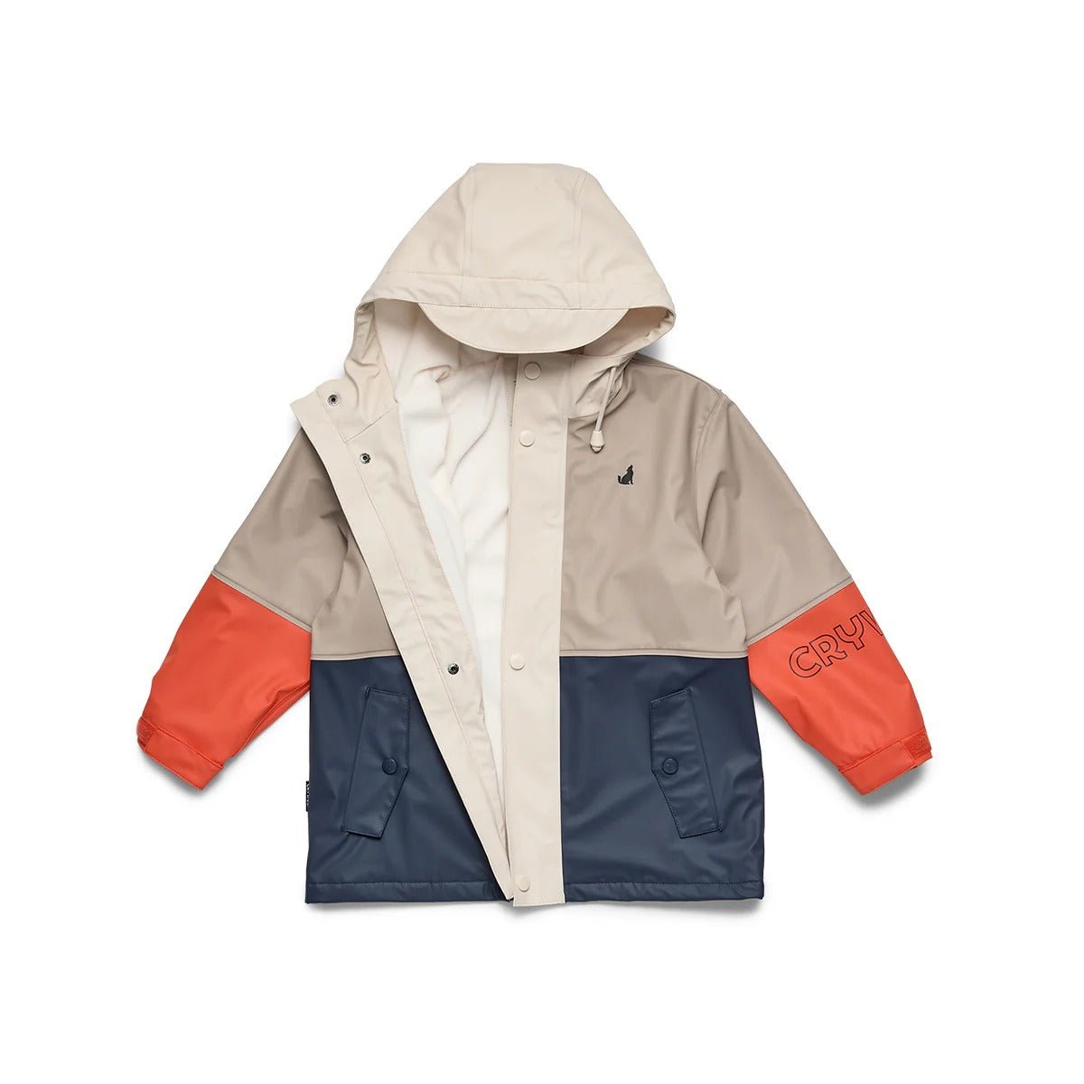 Shop Crywolf Explorer Jacket Colourblock NZ | Premium Rain Jacket for School Kids