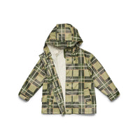 Crywolf Explorer Jacket Field Plaid Rain Jacket for kids