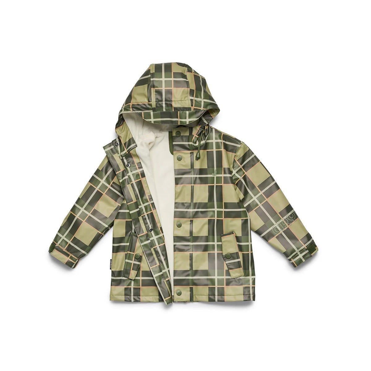 Crywolf Explorer Jacket Field Plaid Rain Jacket for kids