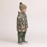 Crywolf Explorer Jacket Field Plaid Rain Jacket for kids