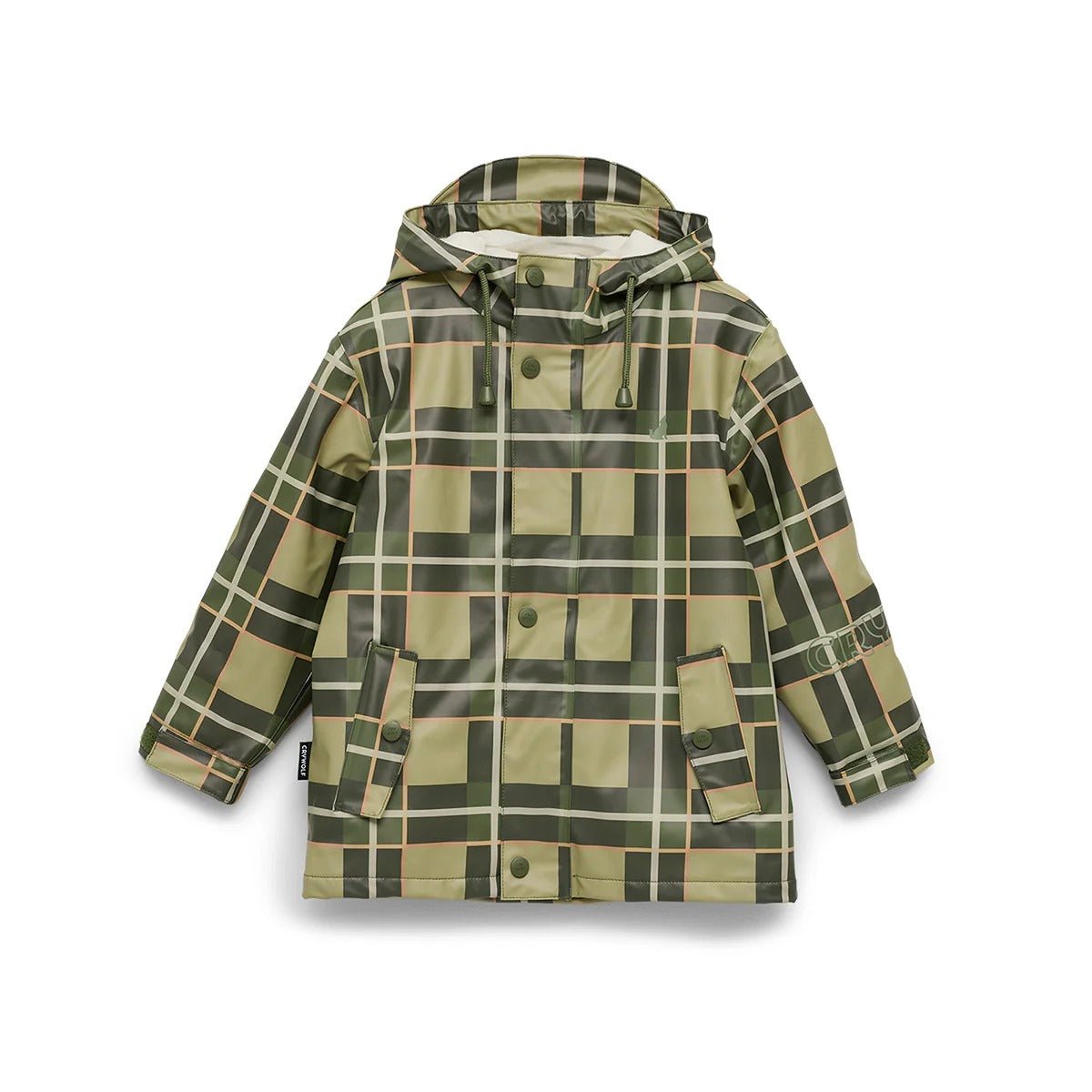 Crywolf Explorer Jacket Field Plaid Rain Jacket for kids