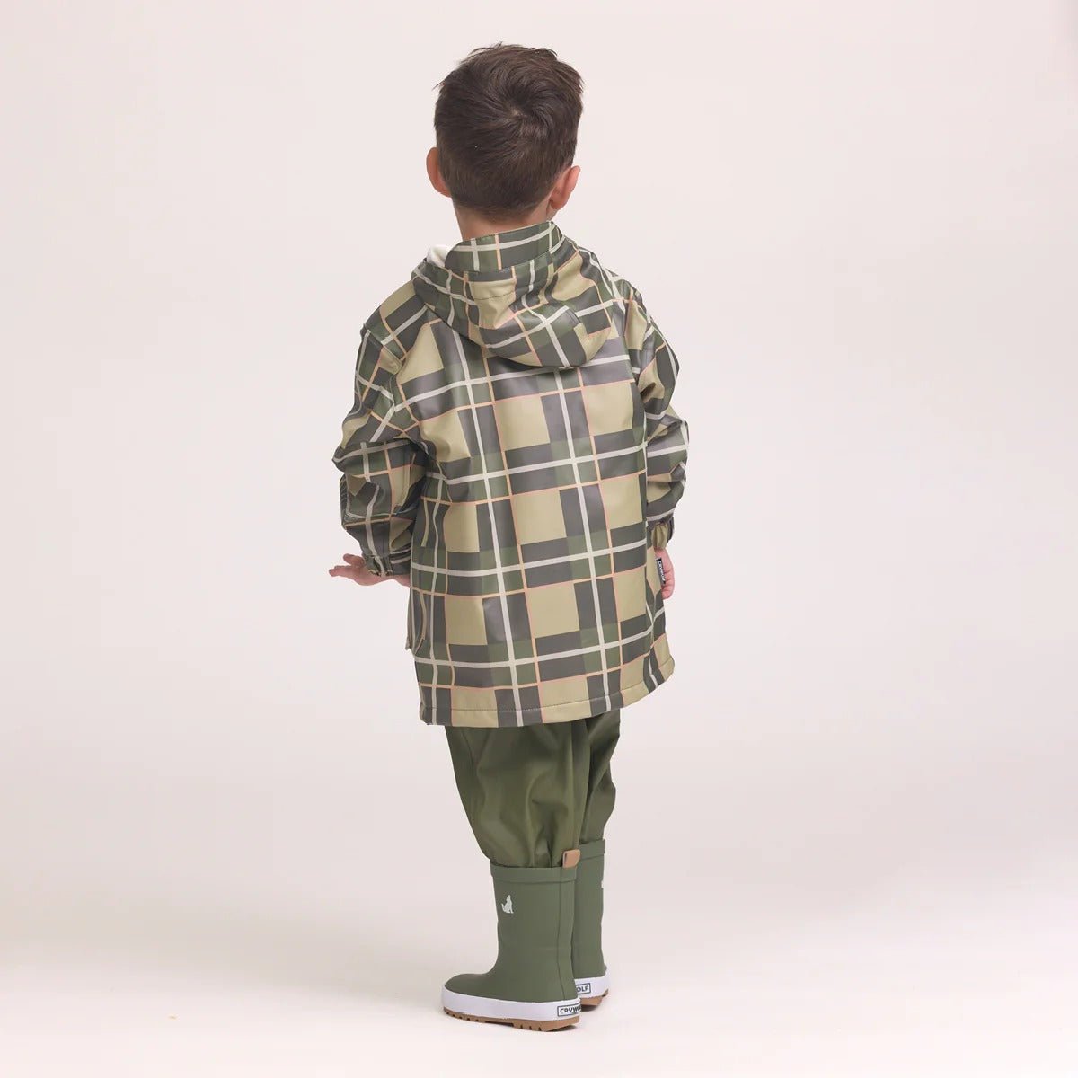 Crywolf Explorer Jacket Field Plaid Rain Jacket for kids