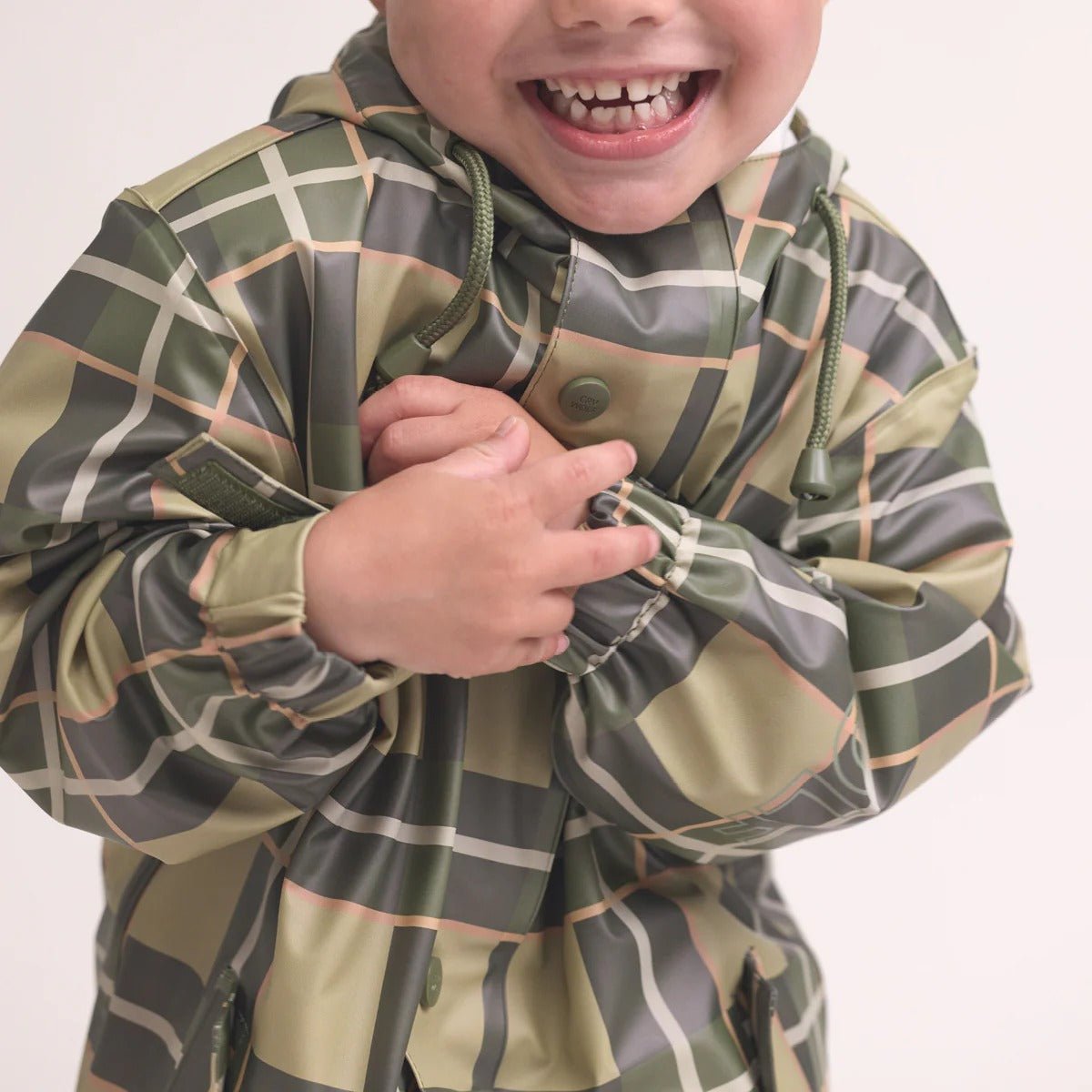 Crywolf Explorer Jacket Field Plaid Rain Jacket for kids