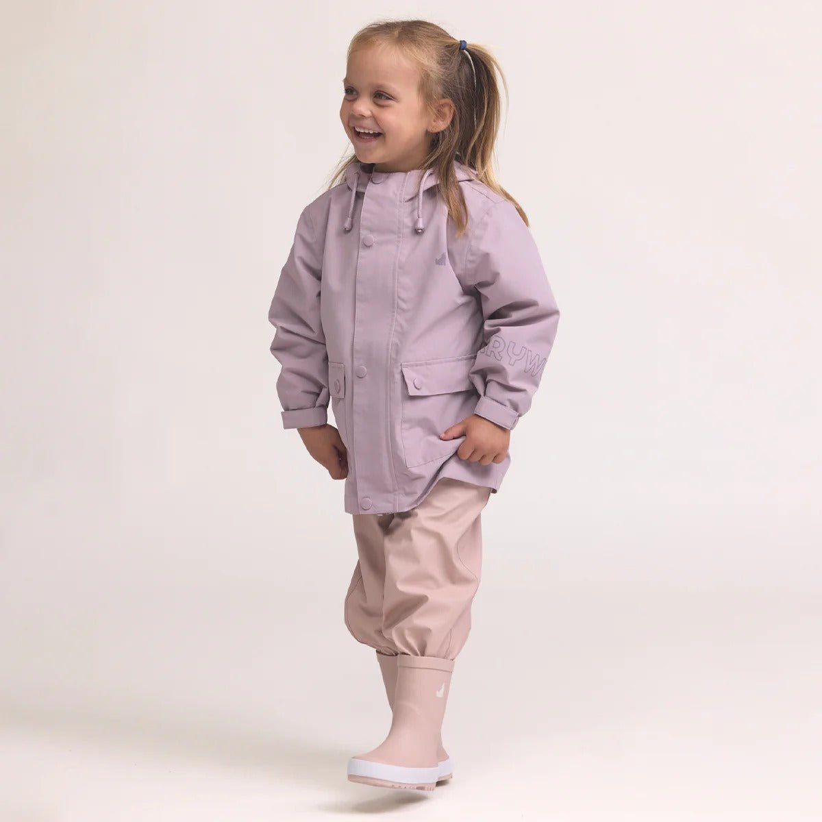 Crywolf Magic Jacket Heather Bows Rain Jacket for kids
