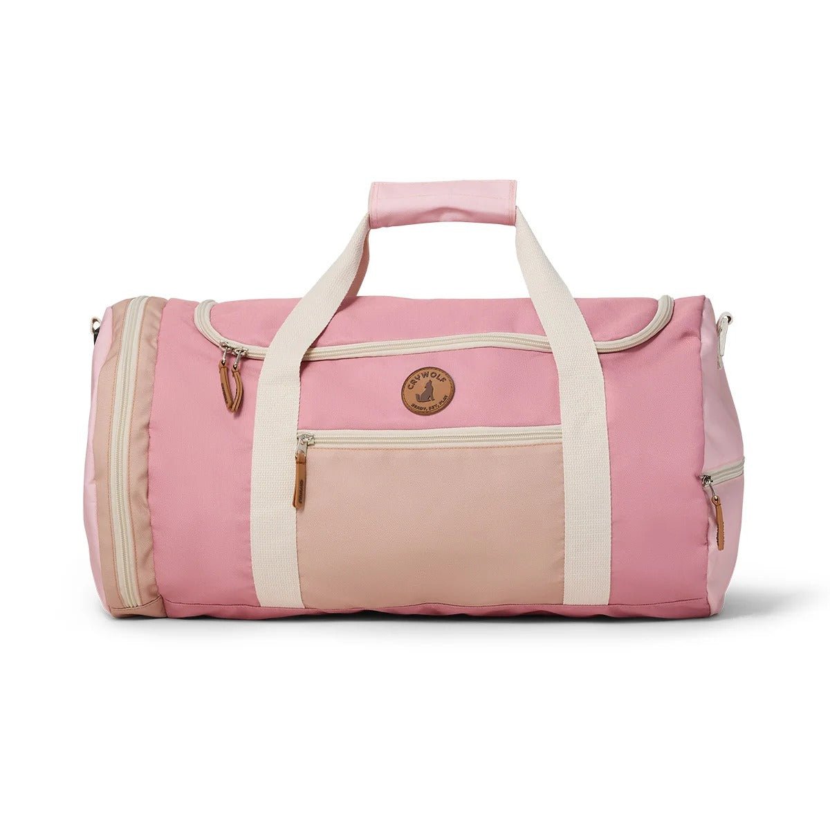 Crywolf Packable Duffel Bag 50L for Kids - Blush Colourblock – Bags NZ | Hyphen Kids