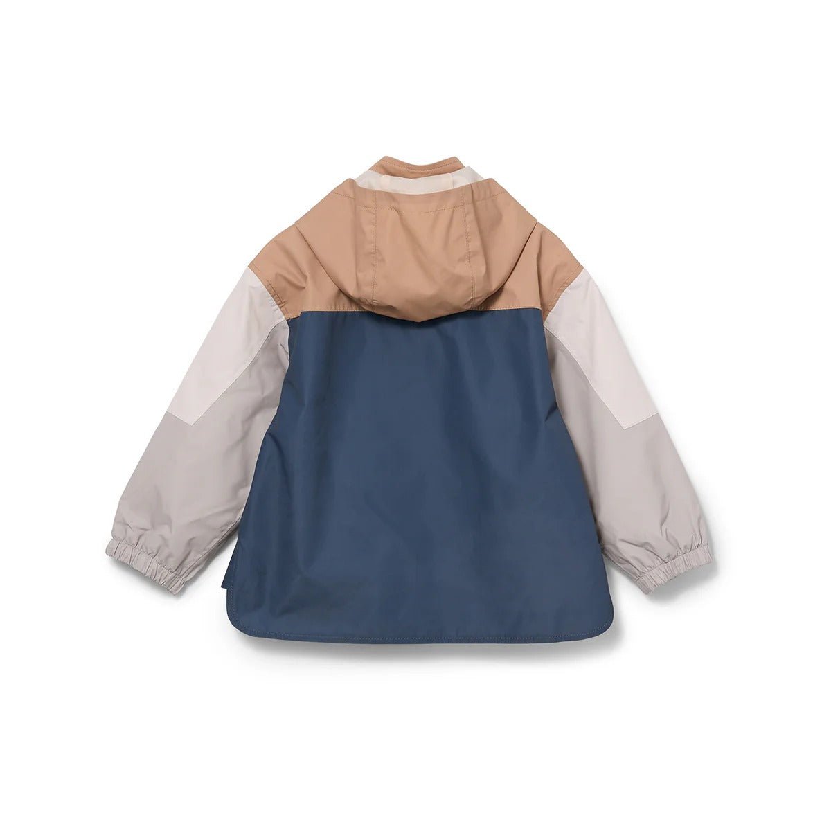 Shop Crywolf Packable Jacket Ash Colourblock NZ | Premium Rain Jacket for School Kids