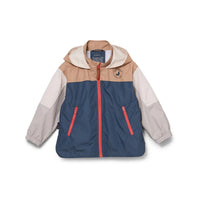 Crywolf Packable Jacket Ash Colourblock - Rain Jacket - April