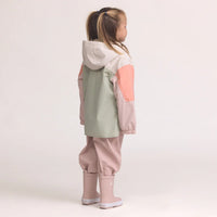Crywolf Packable Jacket Harvest Colourblock Rain Jacket for kids