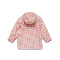 Shop Crywolf Play Jacket Rose Gingham NZ | Premium Jackets|Coats|Hoodies for School Kids