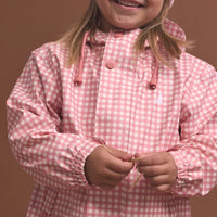 Shop Crywolf Play Jacket Rose Gingham NZ | Premium Jackets|Coats|Hoodies for School Kids