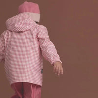 Shop Crywolf Play Jacket Rose Gingham NZ | Premium Jackets|Coats|Hoodies for School Kids