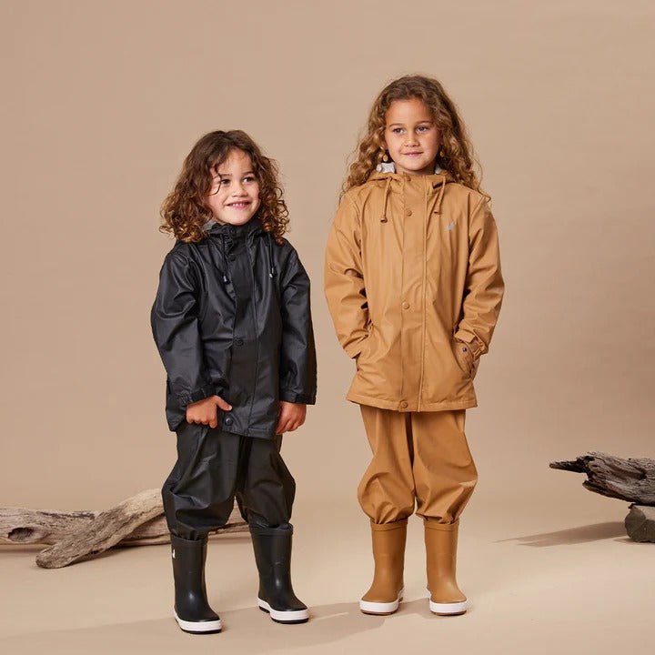 Shop Crywolf Play Jacket Tan NZ | Premium Jackets|Coats|Hoodies for School Kids