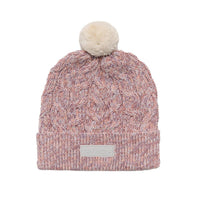 Shop Crywolf Pom Pom Beanie Heather Speckle NZ | Premium Hats for School Kids