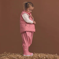 Shop Crywolf Reversible Eco-Vest Gingham NZ | Premium Jackets|Coats|Hoodies for School Kids