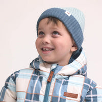 Shop Crywolf Tasman Beanie Blue NZ | Premium Hats for School Kids