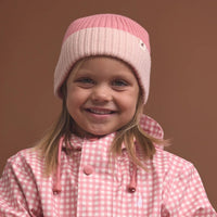 Shop Crywolf Tasman Beanie Rose NZ | Premium Hats for School Kids