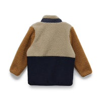 Crywolf Yeti Jacket Ash Colourblock Jackets|Coats|Hoodies for kids