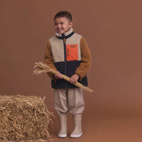 Crywolf Yeti Jacket Ash Colourblock Jackets|Coats|Hoodies for kids