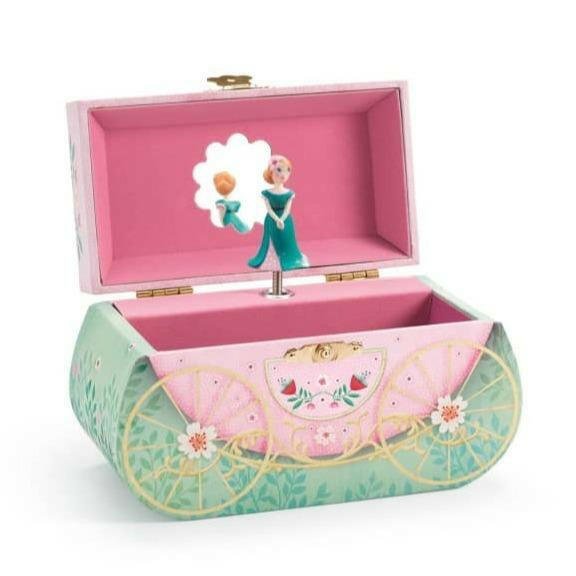 Shop Djeco Carriage Ride Musical Jewellery Box NZ | Premium Educational Toys for School Kids