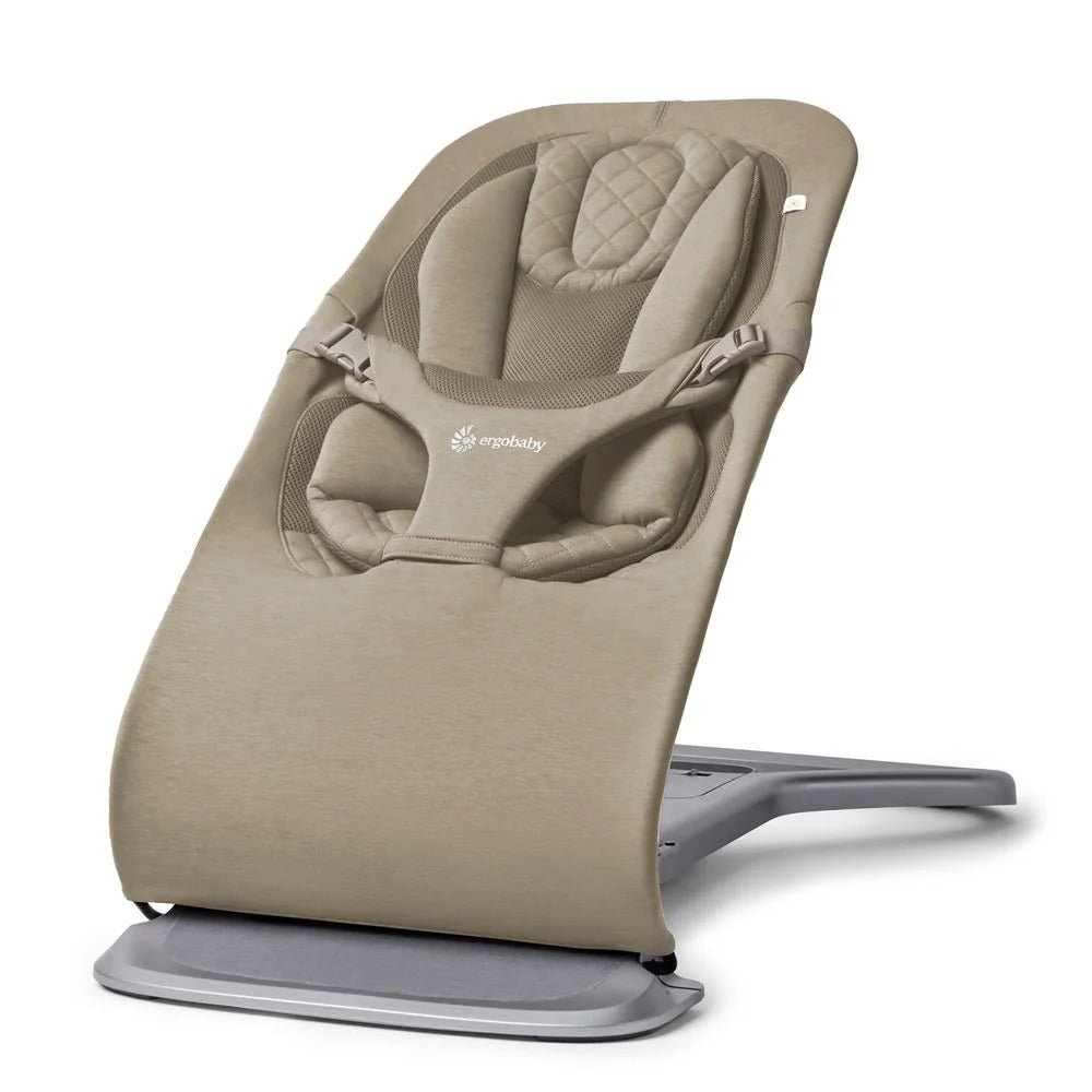 Ergobaby Evolve 3 in 1 Bouncer - Soft Olive – Activity Gym NZ | Hyphen Kids