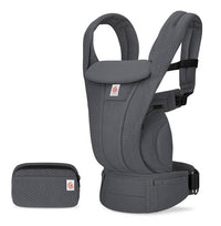 Ergobaby Omni Deluxe All - In - One Mesh Baby Carrier - Graphite Grey - Carriers - 